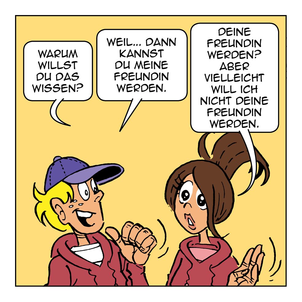 Warum willst du das wissen?