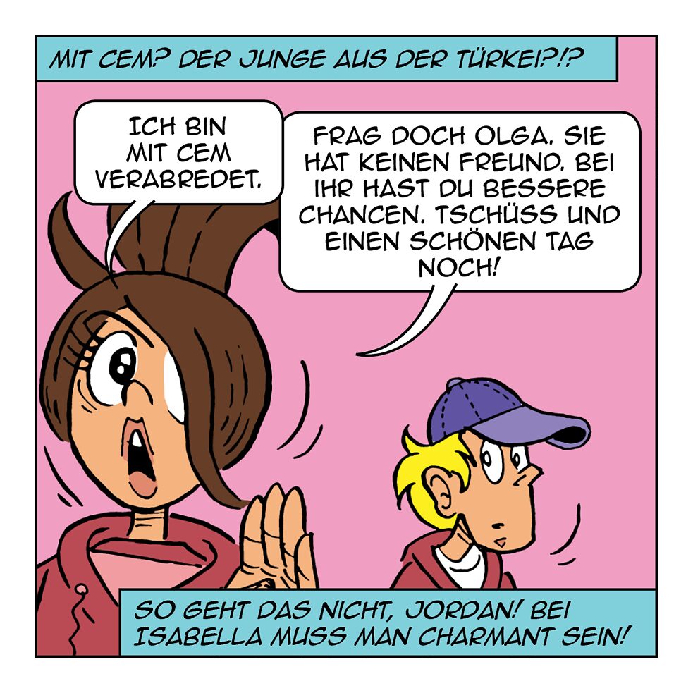 Ich bin mit Cem verabredet.