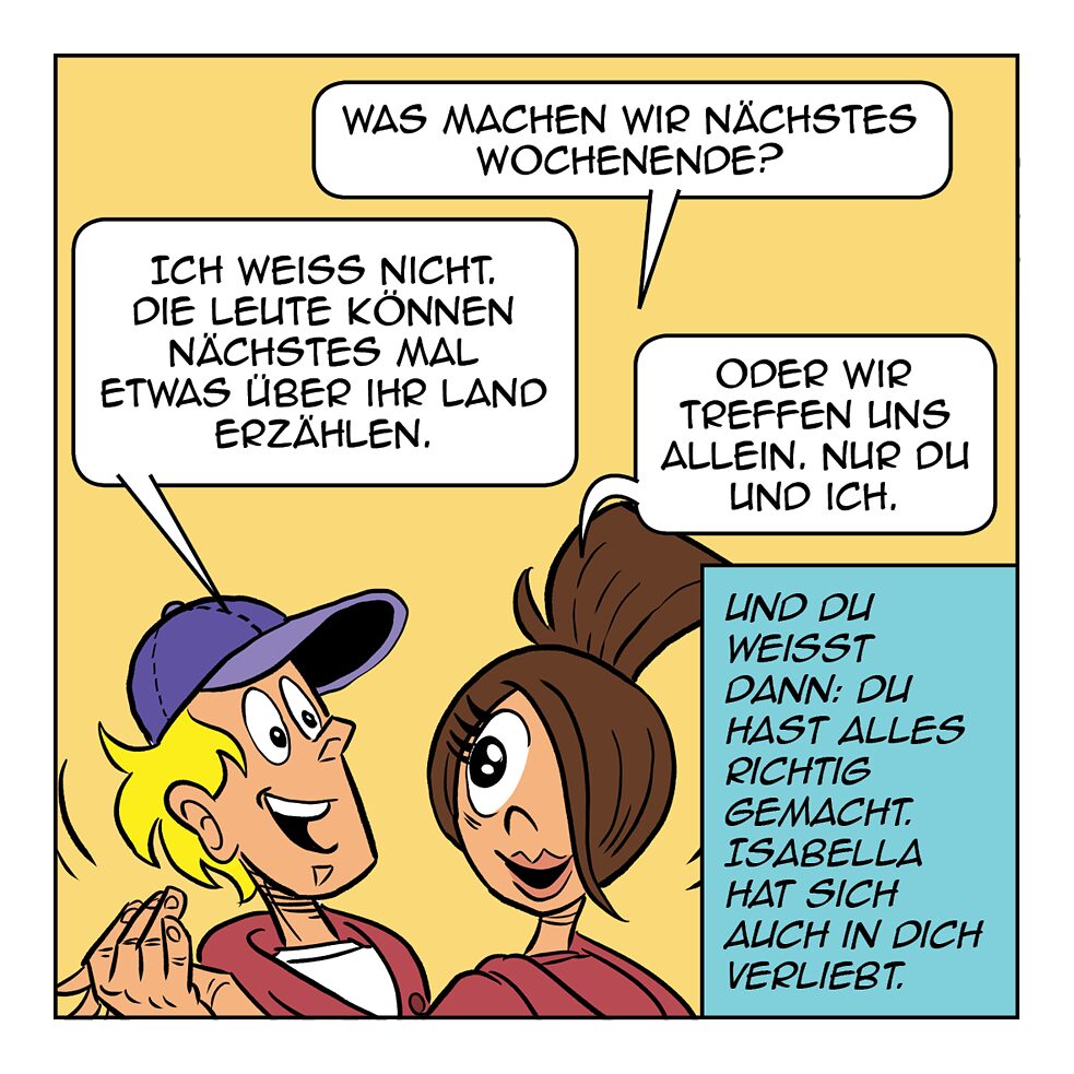 Was machen wir nächstes Wochenende?