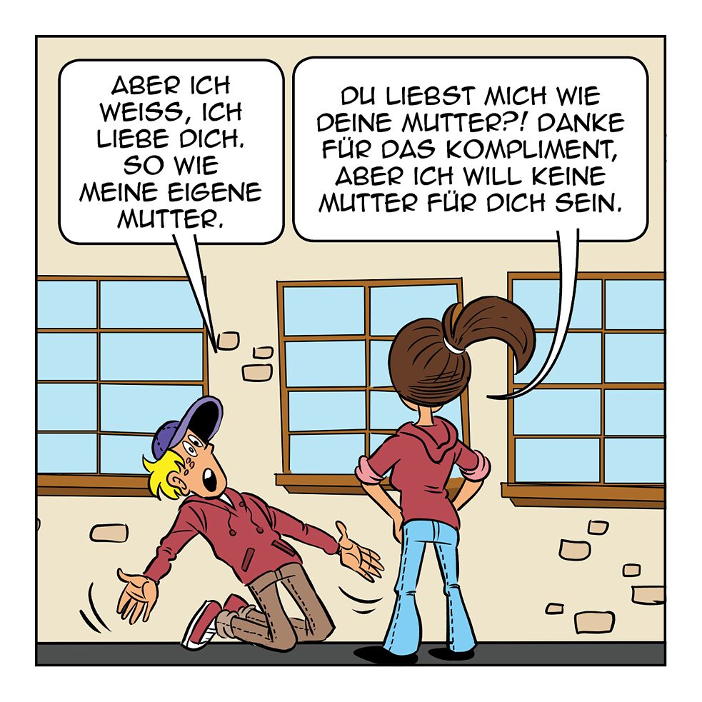 Aber ich weiß, ich liebe dich.