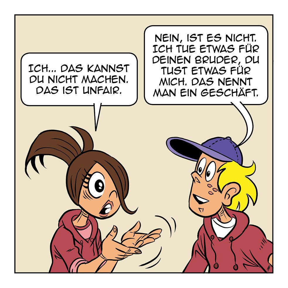 Ich... Das kannst du nicht machen.