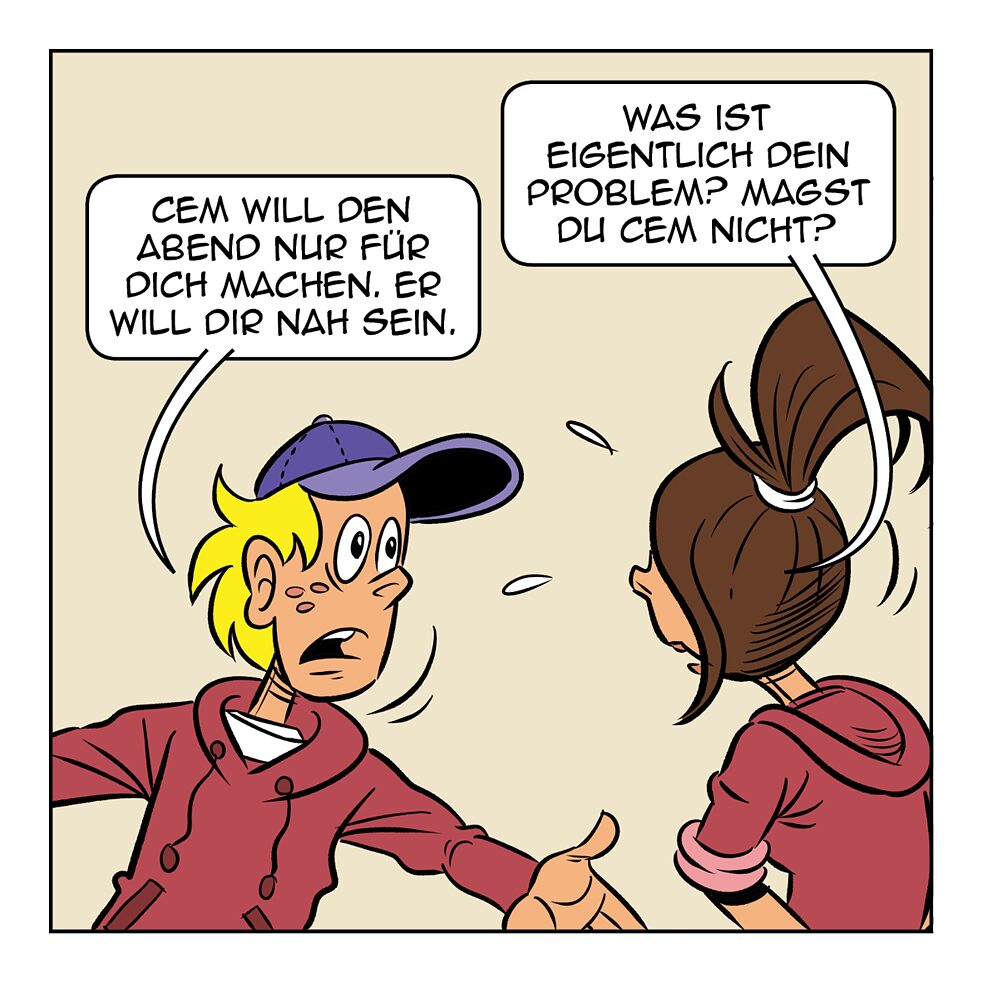 Cem will den Abend nur für dich machen.