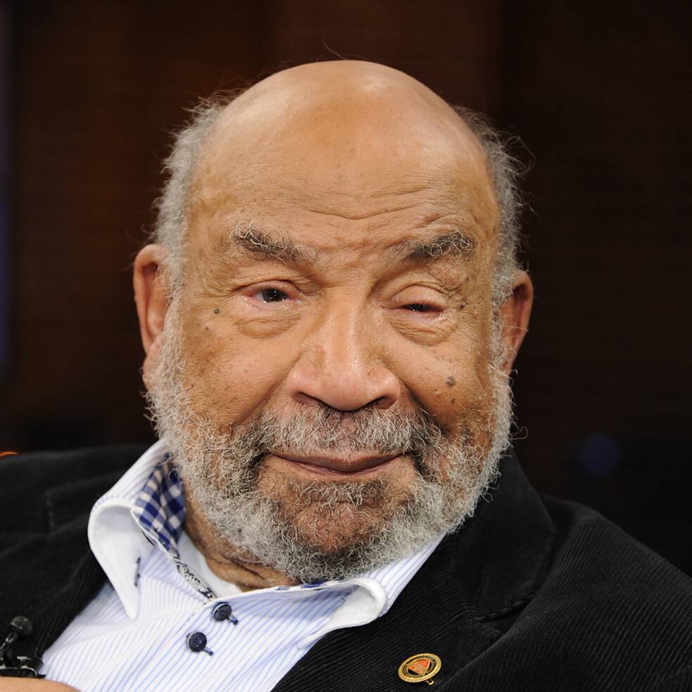 Der 2019 verstorbene afrodeutsche Schauspieler und Journalist Theodor Michael, Chefredakteur der Zeitschrift „Afrika-Bulletin“