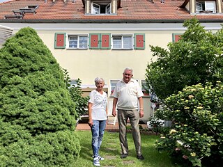 Das Ehepaar Wipper lebt schon seit über 20 Jahren in der Gartenstadt.