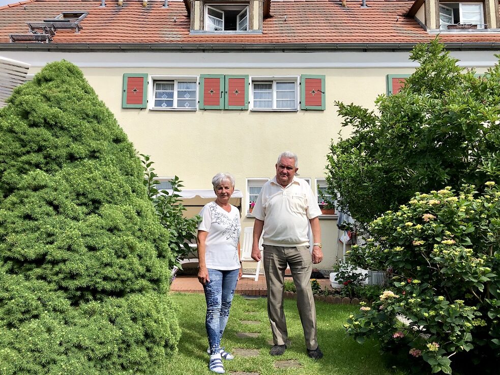 Das Ehepaar Wipper lebt schon seit über 20 Jahren in der Gartenstadt.