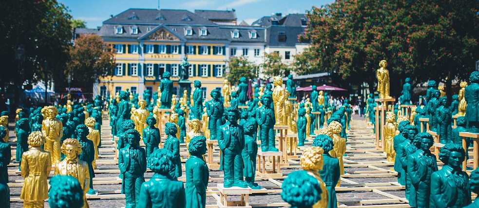 Installation „Ludwig van Beethoven - Ode an die Freude“