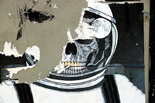 Street Art in the 18b Las Vegas Arts District by an unknown artist