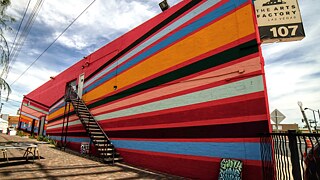 Street Art in the 18b Las Vegas Arts District by ISI Group Trenton