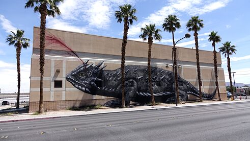 Street Art in Las Vegas: Fremont East