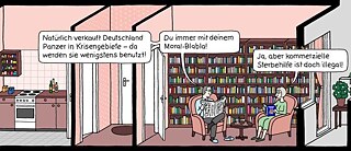 Το διαδικτυακό κόμικς της Katharina Greve με τίτλο «Η πολυκατοικία»