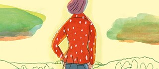 Ausschnitt des Buchcovers „Heimat“ von Nora Krug