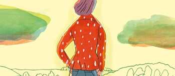 Ausschnitt des Buchcovers „Heimat“ von Nora Krug