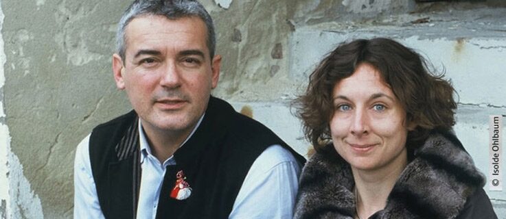 Their books deal with social topics: Juli Zeh and Ilija Trojanow;