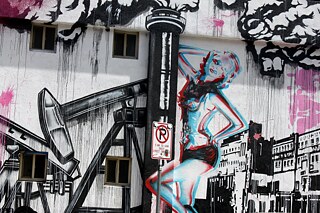 Street Art in the 18b Las Vegas Arts District.