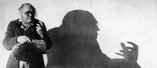 Werner Krauss acts in The Cabinet of Dr Caligari