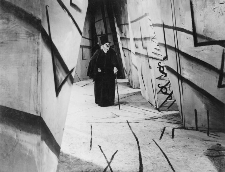 Werner Krauss in the role of Dr. Caligari