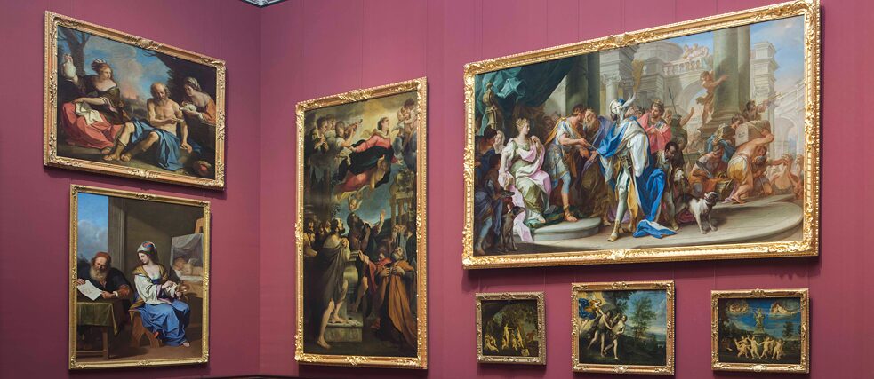 La Galerie des Maîtres Anciens de Dresde abrite environ 750 œuvres d’art datant du 15è au 18è siècle.