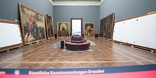Die hier beheimatete Gemäldegalerie Alte Meister feierte nach einer siebenjährigen Umbauphase Anfang 2020 ihre Wiedereröffnung.