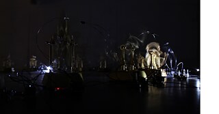 Detail of the exhibition "Jump with an Equanimous Posture into the River", 01.12.2019