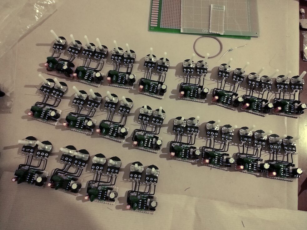 Final mass production for the exhibition at the Bangalore International Centre