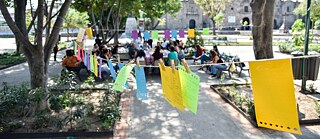Künstlerische Intervention in Guadalajara | Foto: Siemens Stiftung / Paula Islas