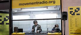 The “Movement” Pop Up radio station.