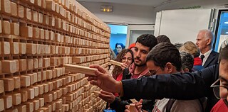 Le mur éphémère („Die verschwindende Mauer“)