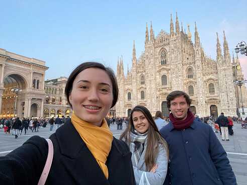 Das italienisch-spanische PASCH-Tridem in Mailand