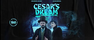 Werbeplakat für den Film Cesar's Dream auf der Berlinale