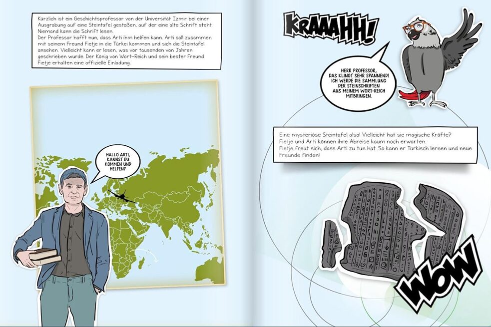 Der geheimnisvolle Sarkophag - Seite 1