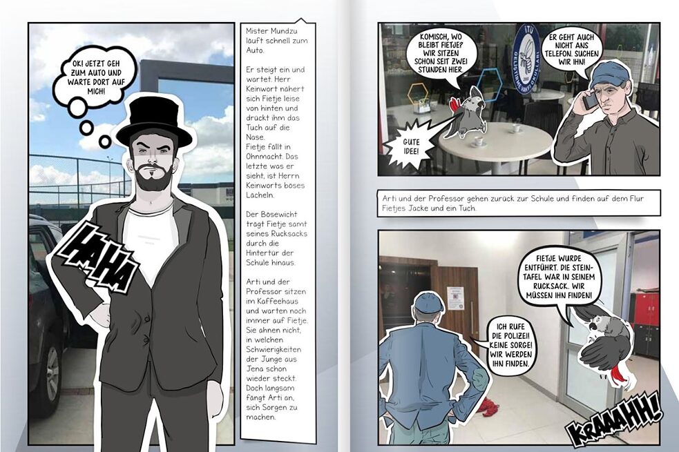 Der geheimnisvolle Sarkophag - Seite 12-13