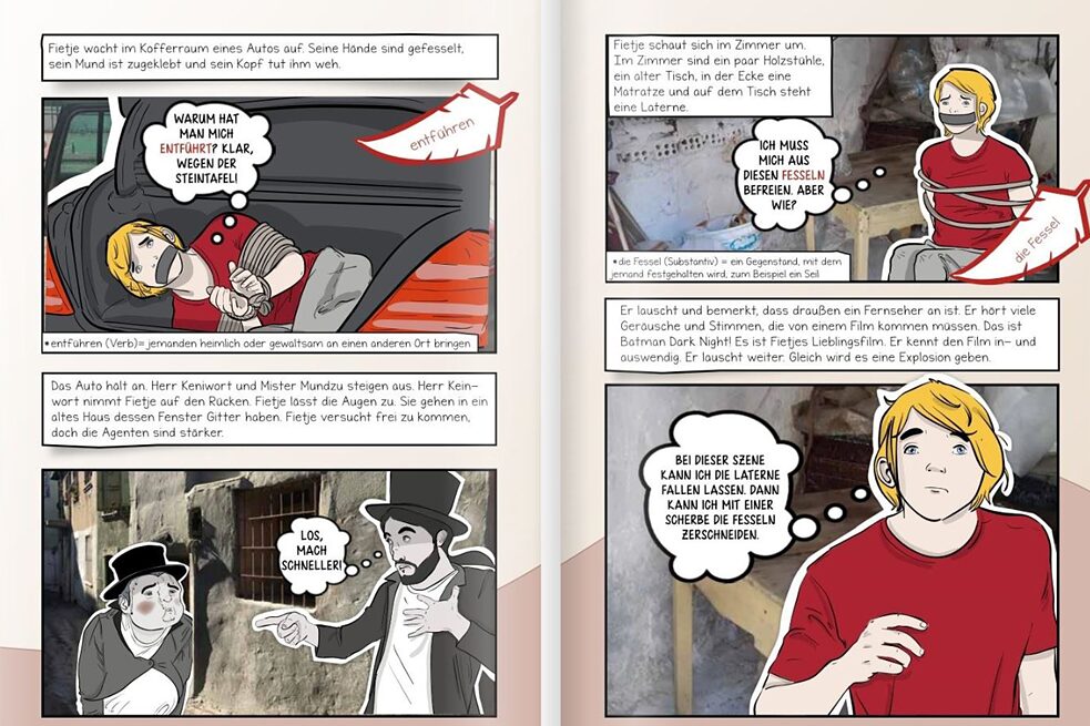 Der geheimnisvolle Sarkophag - Seite 14-15