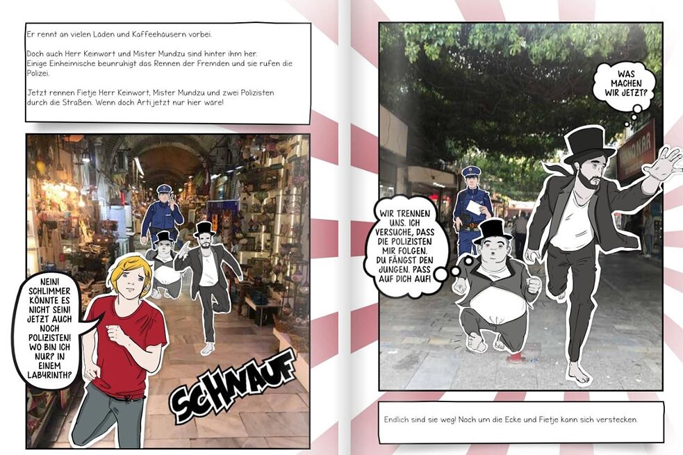 Der geheimnisvolle Sarkophag - Seite 18-19