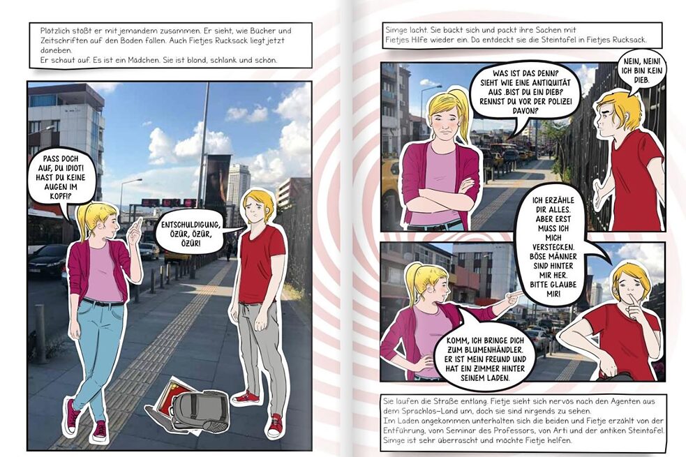 Der geheimnisvolle Sarkophag - Seite 20-21