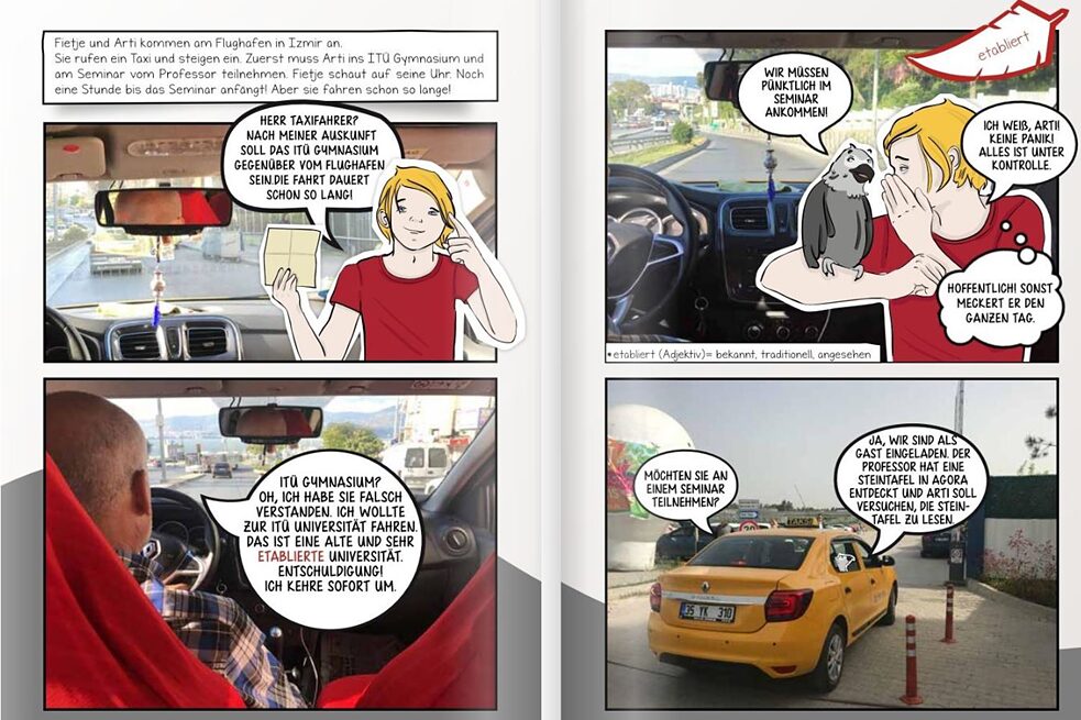 Der geheimnisvolle Sarkophag - Seite 6-7