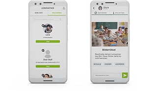 Lernpartner Screens &copy; © Goethe-Institut Lernpartner Screens