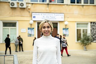 Silvia Madaro Metrangolo, Schulleiterin De-Pace-Oberschule in Lecce