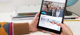 Now also mobile on the go: Pasch-net. 
