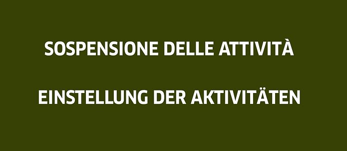 Einstellung der Aktivitäten - Turin