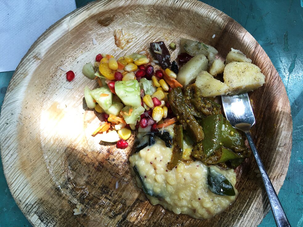 Mittagessen bei 1 Shanthi Road bangaloREsidency 2019 II