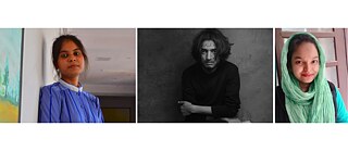 Atufa Rais, Tayyab Hussain & Reshma Khatoon © Atufa Rais, Tayyab Hussain & Reshma Khatoon