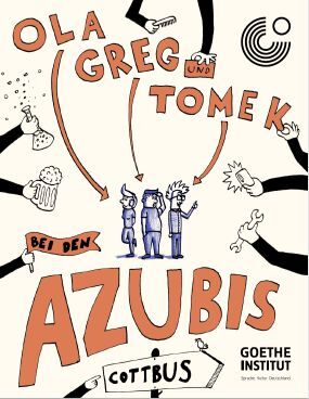 Comic - Anna, Greg und Tomek bei den Azubis