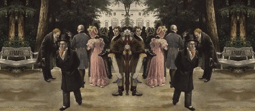 Carl Röhling: Der Vorfall von Teplitz, 1812