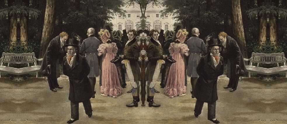 Carl Röhling: Der Vorfall von Teplitz, 1812
