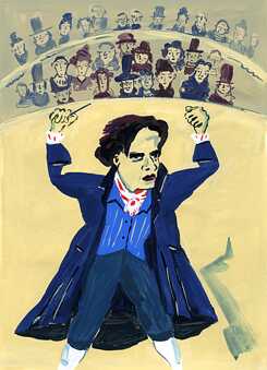 Beethoven dirigiert seine fünfte und sechste Sinfonie
