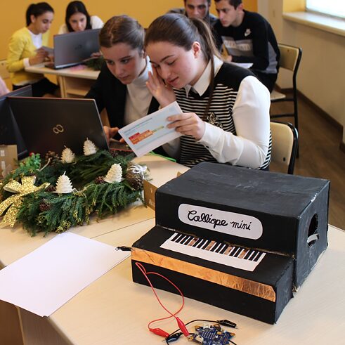 Programmieren lernen mit dem Calliope mini