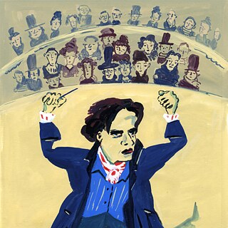 Beethoven dirigiert an der Wiener Oper