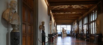 Korridor in den Uffizien