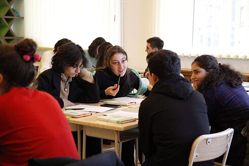 Berufsorientierungstage in Kutaissi