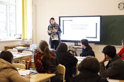 Berufsorientierungstage in Kutaissi